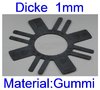 150 Ausgleichsscheiben-DD12-A1-Dicke-1mm-aus-Gummi-fuer-DD1-DD2-DD10 p